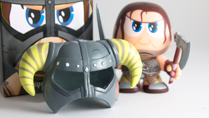 Illustration for article titled Skyrim's Dragonborn is Freakishly Cute in Vinyl